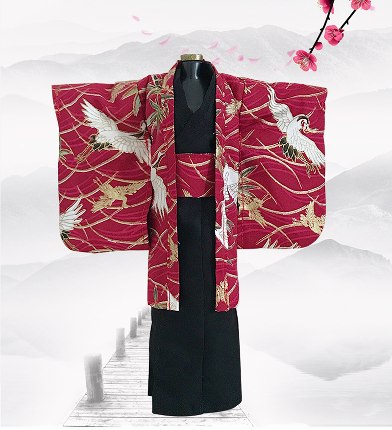 Japanese Girl Lifestyle - Ensemble Kimono japonais BJD 1/8 1/6