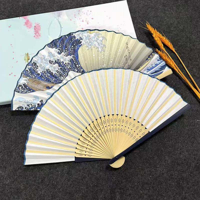 Éventail pliant en bambou Ukiy - Fan Sensu Folding avis et prix