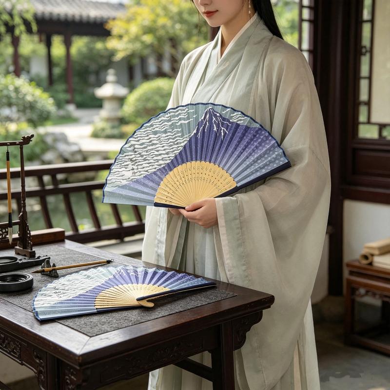Éventail pliant en bambou Ukiy - Fan Sensu Folding avis et prix