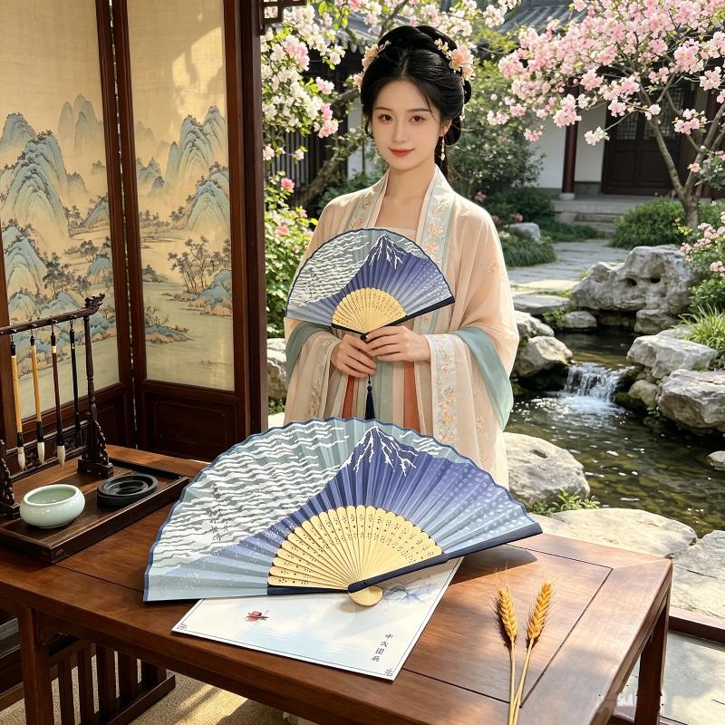 Éventail pliant en bambou Ukiy - Fan Sensu Folding avis et prix